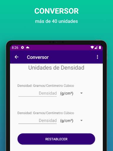 Densidad Masa Volumen screenshot 9