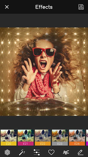 Overlay Glitter Sparkle Photo Effects App screenshot 1