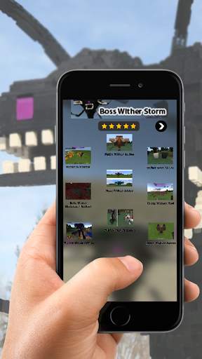 Boss Wither Storm Mod for MCPE screenshot 2