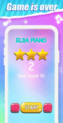 Piano Tiles Elsa Game - Let It screenshot 4