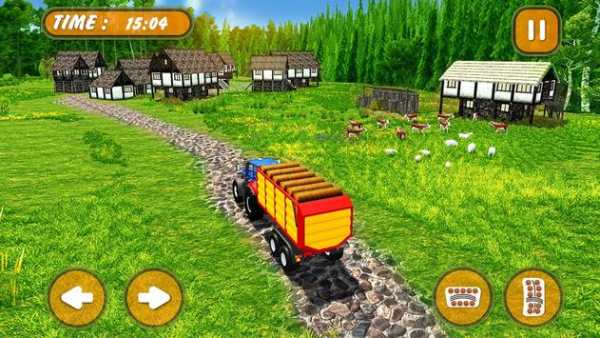Grand Tractor Forage Farming Simulator 2018 3D screenshot 9