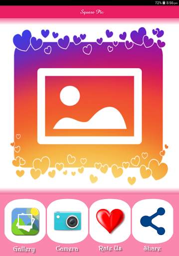 Square Pic - Filters, Stickers & Blur Background screenshot 9