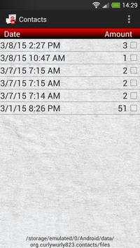 Contacts screenshot 3