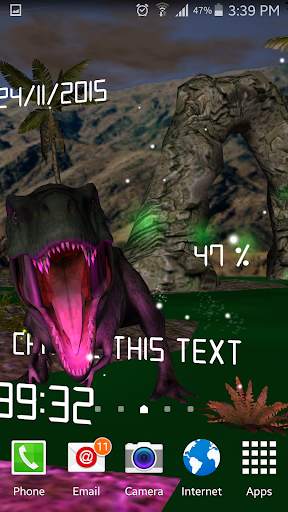 T-Rex King Dinosaur Lwp Lite screenshot 7