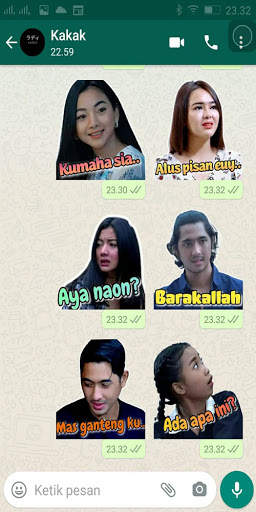 Stiker WA Ikatan Cinta Terbaru for WAStickerApps screenshot 4
