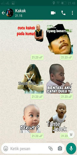 Sticker Lucu for WhatsApp screenshot 3