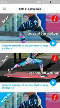 Legs and Thighs Workout - Exercises for Sexy Butt screenshot 1