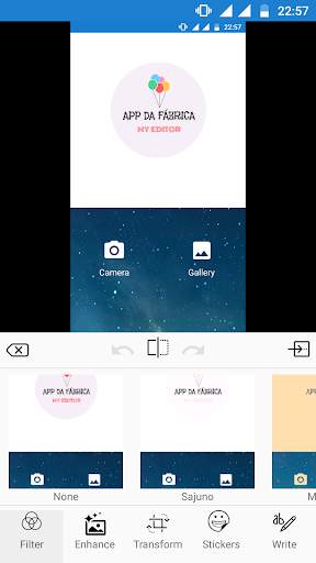 My Editor - Editor de Fotos screenshot 2