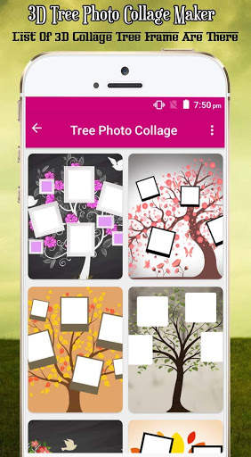 Tree Photo Collage Editor screenshot 1