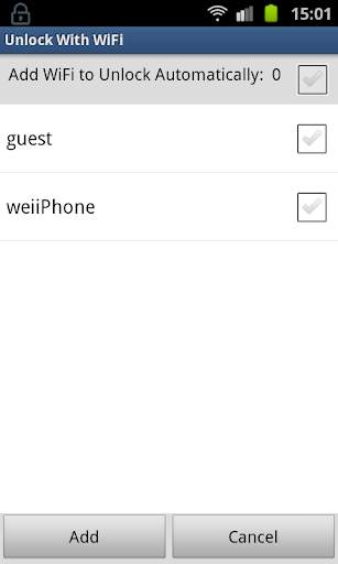 Unlock With WiFi screenshot 2