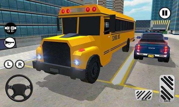 Kota modern Bis sekolah Sopir: Belajar mengemudi screenshot 1