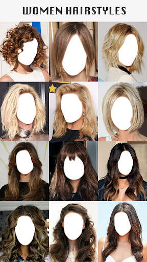 Women Hairstyles Camera screenshot 4