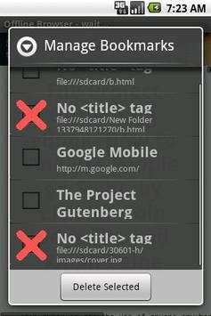Offline Browser for HTML screenshot 5