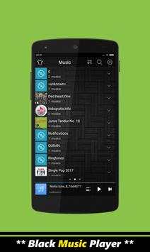 Black Music Player   EQualizer screenshot 8