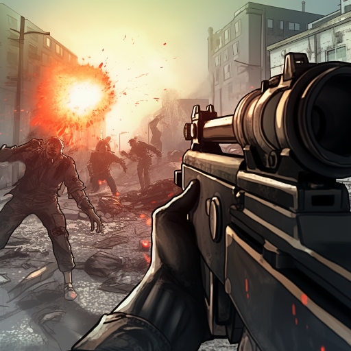 Zombie Shooter - зомби игра иконка