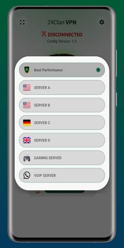 24clan VPN Lite SSH Gaming VPN screenshot 4