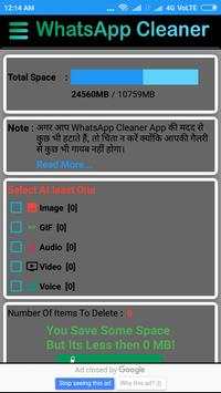 Cleaner for whatsapp pro screenshot 3