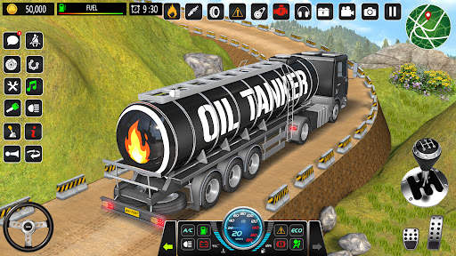 Mountain Truck Driving Games screenshot 1