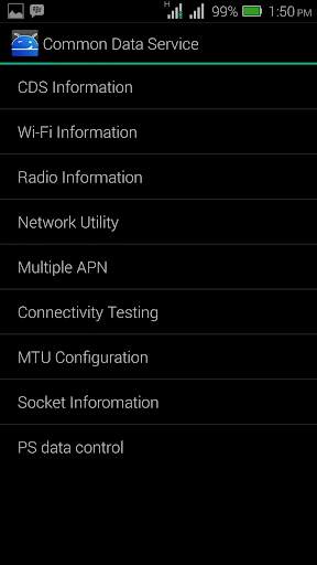 MTK Engineering Mode - Advance screenshot 4