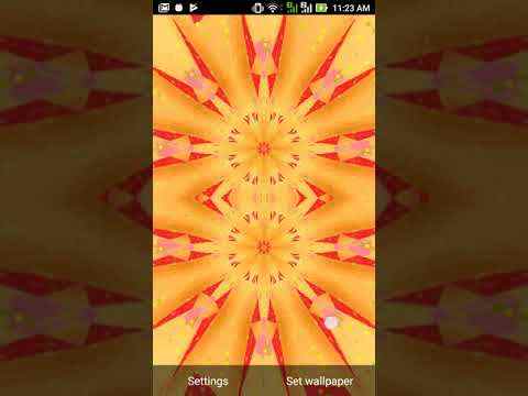 Jelly Kaleidoscope Live Wallpaper screenshot 1