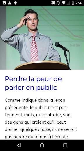 Cours Parlant screenshot 3