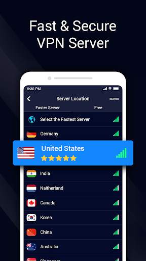 Speed VPN Pro-Fast, Secure, Free Unlimited Proxy screenshot 3