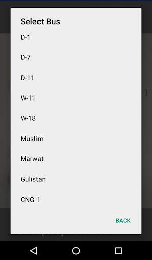 Karachi Bus Route Locator screenshot 3