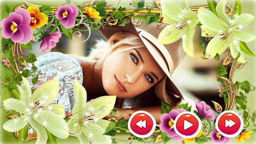 Flower Video Photo Frame screenshot 5
