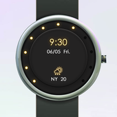 Flashlight Watch Face for Wear أيقونة