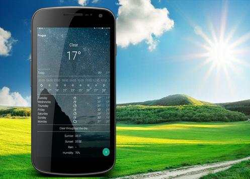 Weather app & precipitation forecast screenshot 1