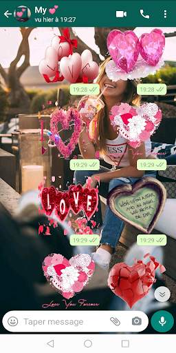 NEW💕Love stickers For Whatsapp 2020 WASTICKERAPPS screenshot 7