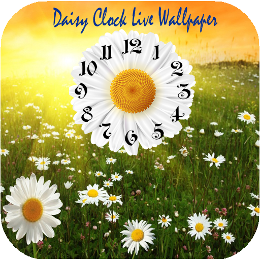 Daisy Clock Live Wallpaper New icon