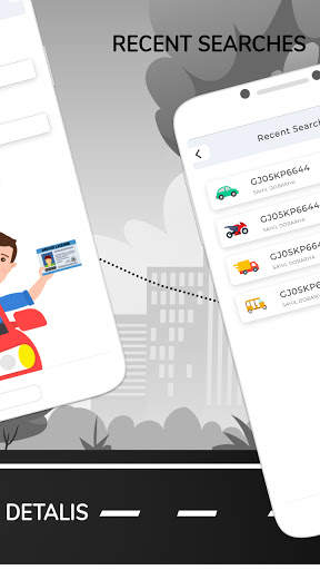 RTO vehicle information app, vehicle owner details screenshot 3