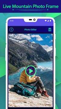 Live Mountain Photo Frames Photo Frame Video Maker screenshot 4