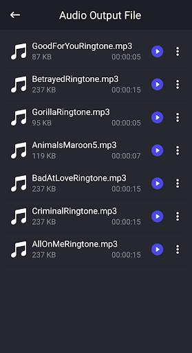 MP3 Cutter - Ringtone Maker & Music Cutter screenshot 6