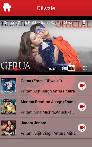 Dilwale Movie Songs screenshot 4