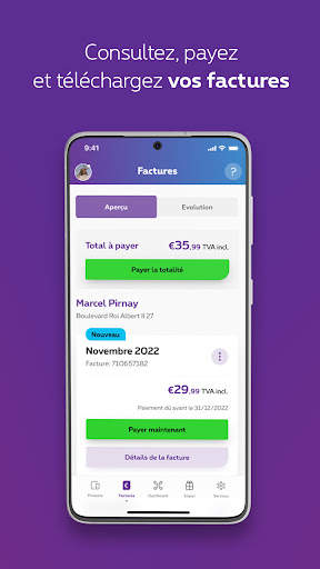 MyProximus screenshot 2
