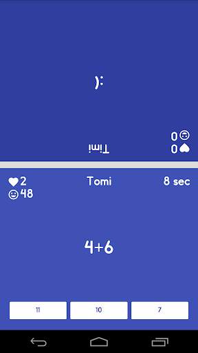 Mathematics game 2 player screenshot 5