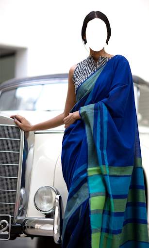 Women Cotton Saree Photo Suit screenshot 6