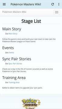 Pokémon Masters Guide & Wiki! screenshot 5