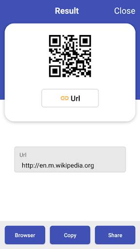 QR Barcode Scanner Android App screenshot 3