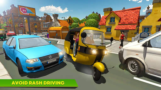 Tuk Tuk Rickshaw Driving Games screenshot 4
