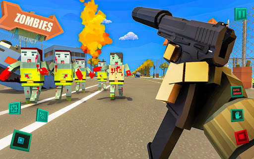 Zombie Pixel Warrior 3D- The Last Survivor screenshot 14