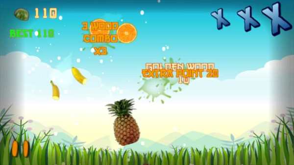 Flying Fruit Ninja screenshot 3