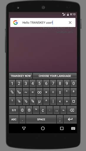 TRANSKEY - translator keyboard screenshot 6