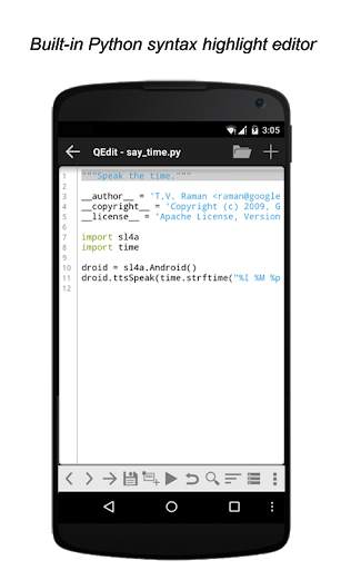 QPython 3L - Python for Android screenshot 2