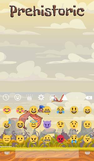 Prehistoric Animated Keyboard screenshot 4