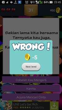 Tebak Lirik Lagu screenshot 5