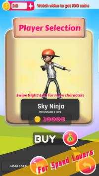 Ninja Girl Runner – Running Game screenshot 2
