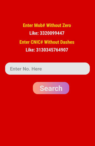 Smart Sim And CNIC Information 2020 screenshot 3